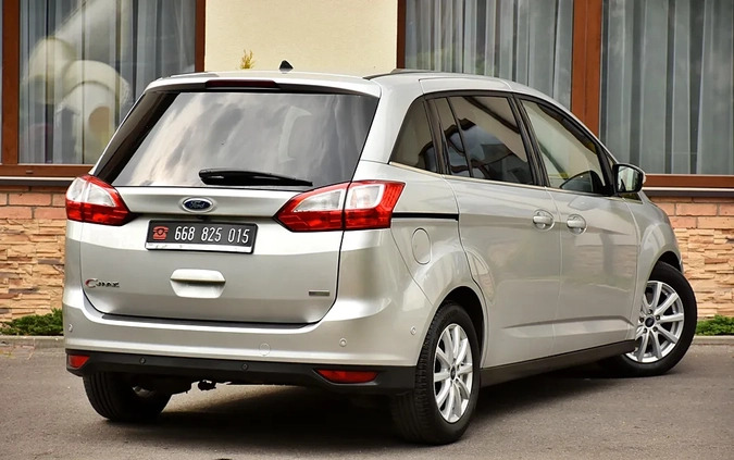 Ford Grand C-MAX cena 39700 przebieg: 134143, rok produkcji 2016 z Borek Wielkopolski małe 781